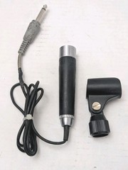 VINTAGE Dynamic Microphone Audio Mic Works Damage Cord Unbranded