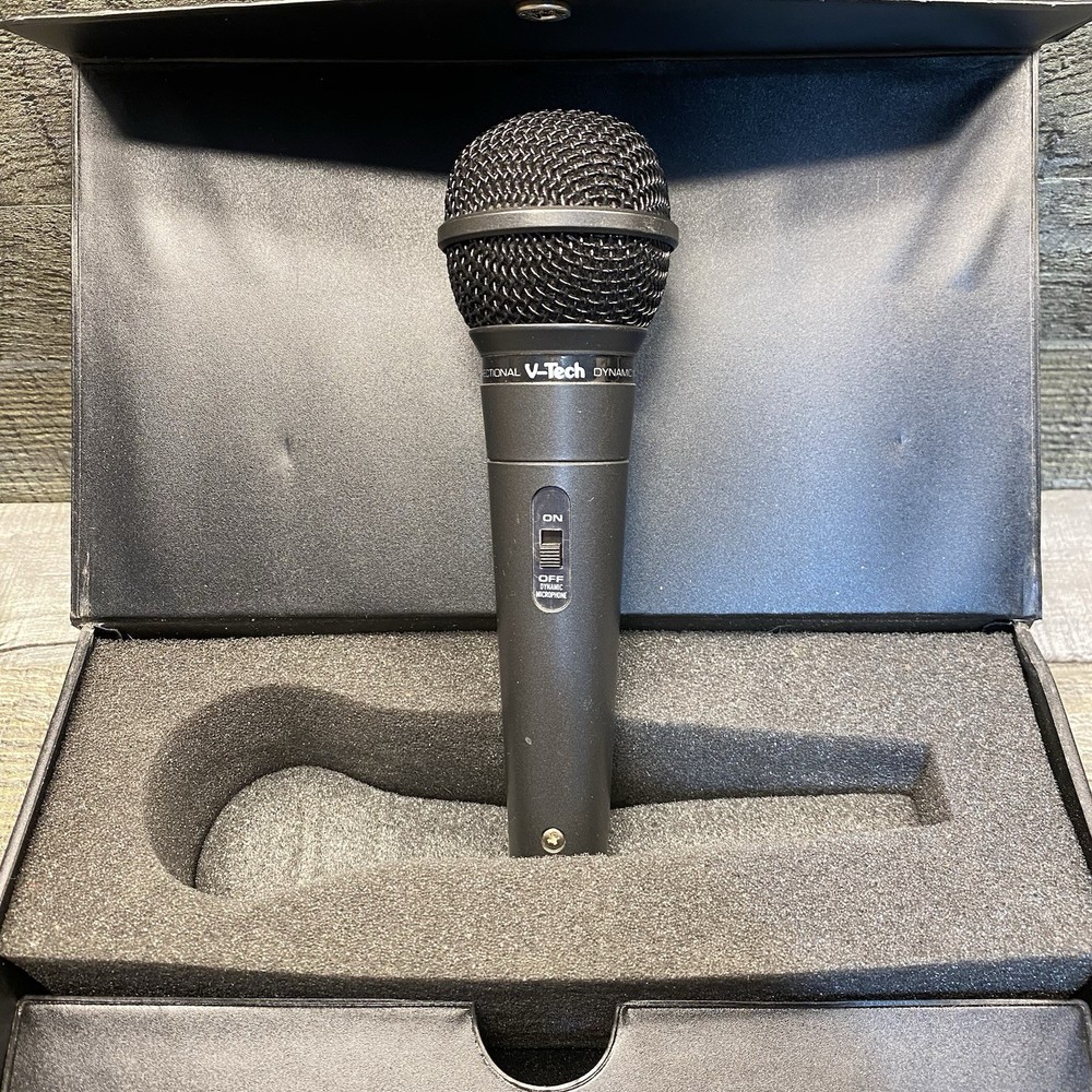 Dynamic Microphone V-Tech VT-1040 600OHM Unidirectional Microphone VTECH