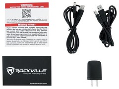 Rockville R-TRACK 2×2 USB Computer Recording Interface+Dynamic Mic+Headphones