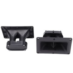 Wide Dispersion Horn Tweeter Dual Drive Ceramic High Sensitivity Piezoelectr Fit