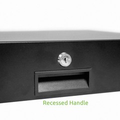 19″ Rack Mount 3U Locking Drawer Pro Audio DJ Server Rack Lock Storage Cabinet
