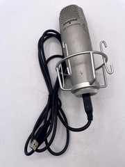 Samson C01U USB Studio Condenser Professional Microphone Silver 16-Bit 48kHz
