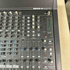 Mackie SR24.4 VLZ Pro 24 Channel Mixing Console Vintage Analog Tested 51126