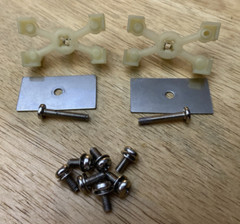 QSC K12.2/K8.2/K10.2 Amp Board Plastic Brakets, Metal Plate And Screw