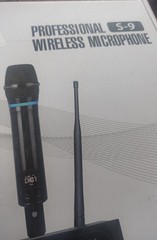 S9 UHF Rechargeable Wireless Microphone System Karaoke
