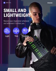 🎹 Donner DMK-25 Pro MIDI Keyboard Controller +Music Production Software | Green