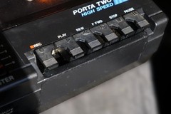 TASCAM PORTA TWO Tape Multitrack Recorder Black Musical Instrument Gear Hobby