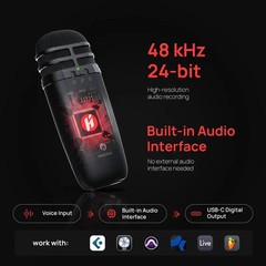 HISONG AirStudio S1 Mobile Recording System – New Wireless Microphone 6 IN 1