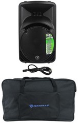Mackie SRM450V3 SRM450-V3 1000 Watt 12″ Powered Active PA Speaker w/DSP+Bag