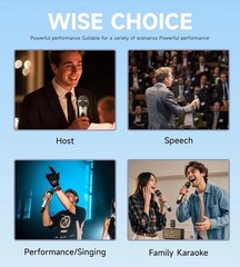 Wireless Mic Pairing System, Plug and Play, Semi-Metal Build