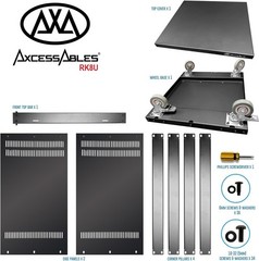 AxcessAbles 8U 19 Homelab Server Rack 550 lb