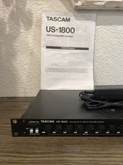 TASCAM US-1800 16-Channel USB Audio Interface, TESTED, POWER CORD INCLUDED