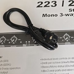 OEM NEW For DBX 223XL Stereo 2-Way/Mono 3-Way with XLR Connectors Crossover
