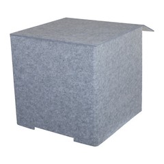 Desktop Soundproof Booth 24″ Vocal Recording Shield W/ Foam Panel For Mic Studio