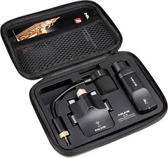 NUX B-6 Saxophone Wireless Gooseneck Microphone System Rechargeable Charge Case