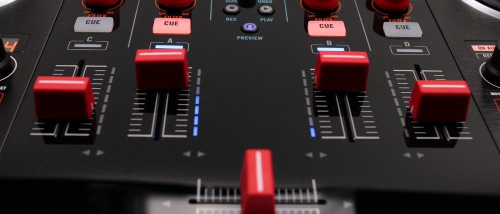 PIONEER DDJ-SX SZ RANE DJ 61 62 64 68 DENON NUMARK TRAKTOR RED FADER CAP KNOB