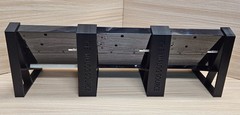 2 Tier Desktop Stand Holds 6 Korg Volca Bass FM Keys Nubass Loop Synthesizer