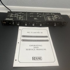 Rane SM 26 Line Level 6-Channel Mixer Splitter w/Power Cord & Manual TESTED