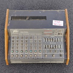 VTG Peavey XR 700 Powered Stereo Mixing System Untested AS-IS PARTS or REPAIR
