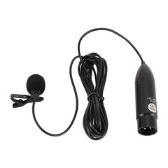 Clip On Lavalier Microphone For Speech Recording And Interviews Easy To Use