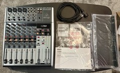 Behringer XENYX 1204USB Mixing Console, 12-Channel USB, Phantom Power