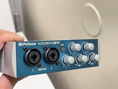 PreSonus AUDIOBOX USB 96 2 Channel Audio MIDI Interface USED WORKING No cables