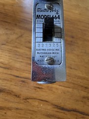 vintage Electro Voice Model 664 Dynamic Cardioid Microphone Music Band Parts