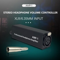 Lossless Audio Portable Headphone Amp Converter XLR to 3.5mm Audio Plug-and-Play