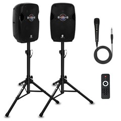 PRORECK PR18 18″ 2000W Subwoofer Class-D PA DJ System Graduation Party