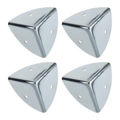 4Pcs Corners Protector 38MM for Air&Tool Box Furniture Shelf Bracket Braces Edge