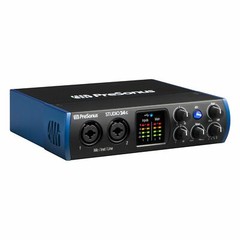 PreSonus 2X2 USB-C 24-bit/192kHz with 2 Mic Inputs Audio Interface Studio 24C