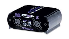 Art SPLITCOMPRO Two-way Mic Splitter/Combiner Isolated XLR mic Inp 7 Out
