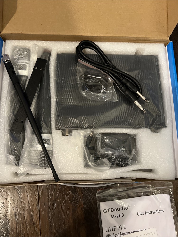 GTD Audio M-260 2×100 Channel UHF Wireless Handheld Microphone System – Must See