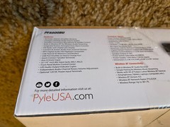 Pyle PFA600BU Wireless Amplifier PA Receiver & Microphone Receiver System