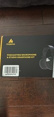 Maono AU-A04 Podcasting Microphone Kit USB Plug n Play w/ Boom Arm Stand 120 dB