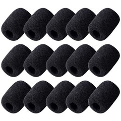 Foam Microphone Windscreen, Lapel Headset Cover Shield Protection Accessories