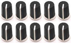 10pcs For DJM-700 800 900 2000 DAA1176 DAA1305 Black EQ Rotary Knob Cap