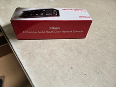 Hosa DNX-345M DMX Extender – 3-pin DMX Male to Ethernet/Cat 5/RJ45