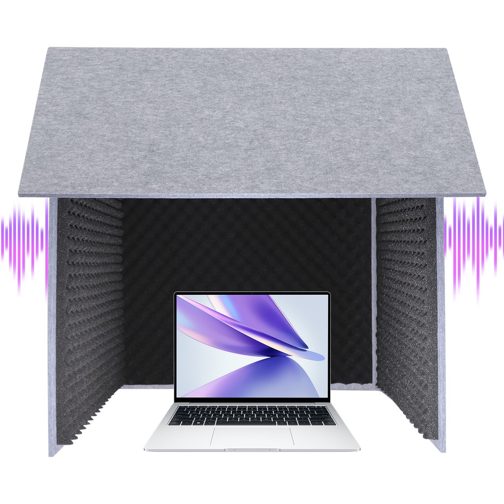 Portable Soundproof Booth for Desktop Recording – Lightweight & Easy to Use