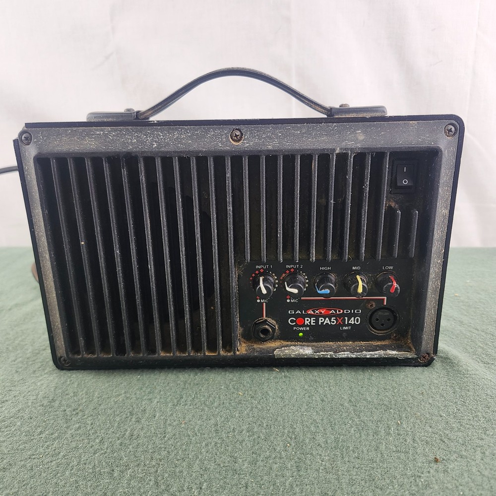 Galaxy Audio Core PA5X140 Powered PA Stage Monitor Speaker – Powers Up