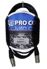Pro Co EXMN-25 Microphone Cable 25 Ft With Neutrik Connectors Audio Cable
