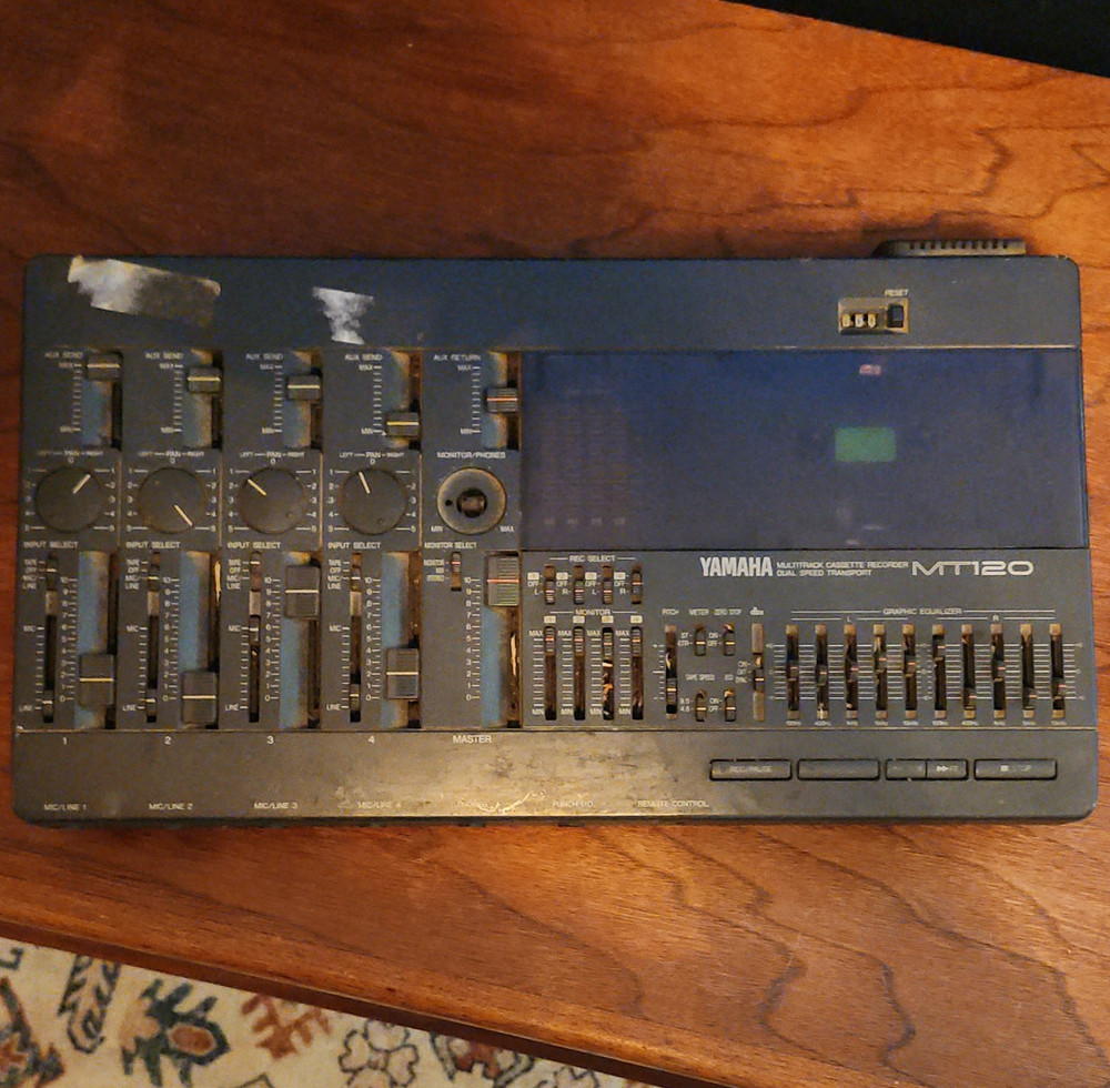 Yamaha MT120 Analog Multitrack Cassette Recorder w/ Graphic EQ, Desktop