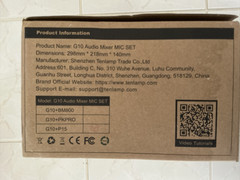 Podcast Microphone Bundle with Live Sound Board Audio Mixer, Podcast Equipment B