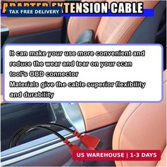 smilfuy OBD2 Cable Adaptor Fit for Chrysler 12+8 Programming, Main Test Cable Co