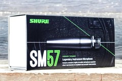 Shure SM57 Legendary Unidirectional Cardioid Dynamic Pro Instrument Microphone