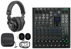 Mackie ProFX10GO 10-Channel Battery Analog Mixer w/FX/USB/Bluetooth+Headphones