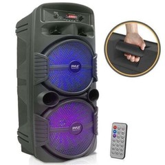 Pyle Bluetooth Portable PA Speaker – Party Audio Speak Black PPHP2835B