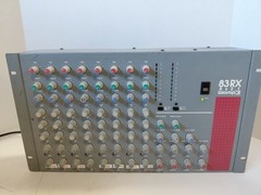 Biamp 83RX 8×2.1, 8 Channel Mixer, Spring Reverb, 3 Band Equalizer, Vintage Rack