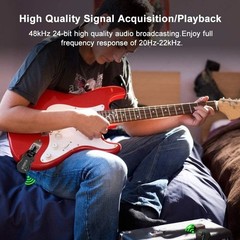 Wireless Guitar System 5.8 Wireless Guitar Transmitter Receiver Rechargeable …