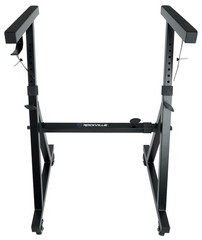 Rockville Z40W Z-Style Keyboard Stand+Wheels+Bag Fits Hammond SK1-73
